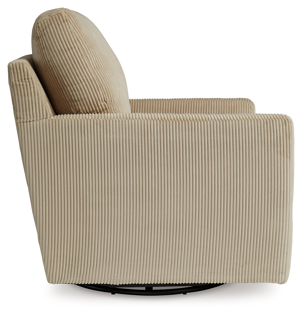 Icaman Swivel Accent Chair - Tampa Furniture Outlet