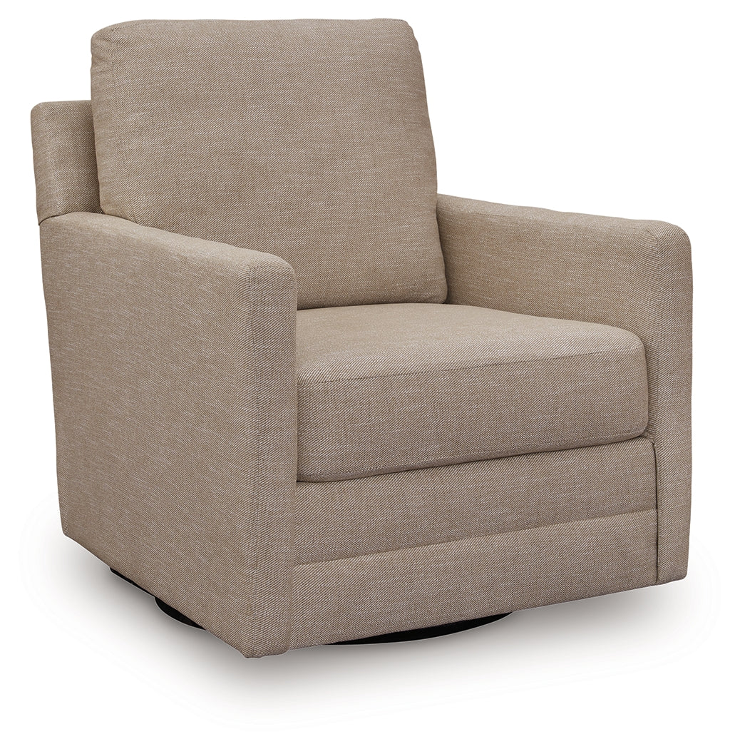 Freybourne Next-Gen Nuvella Swivel Accent Chair - Tampa Furniture Outlet