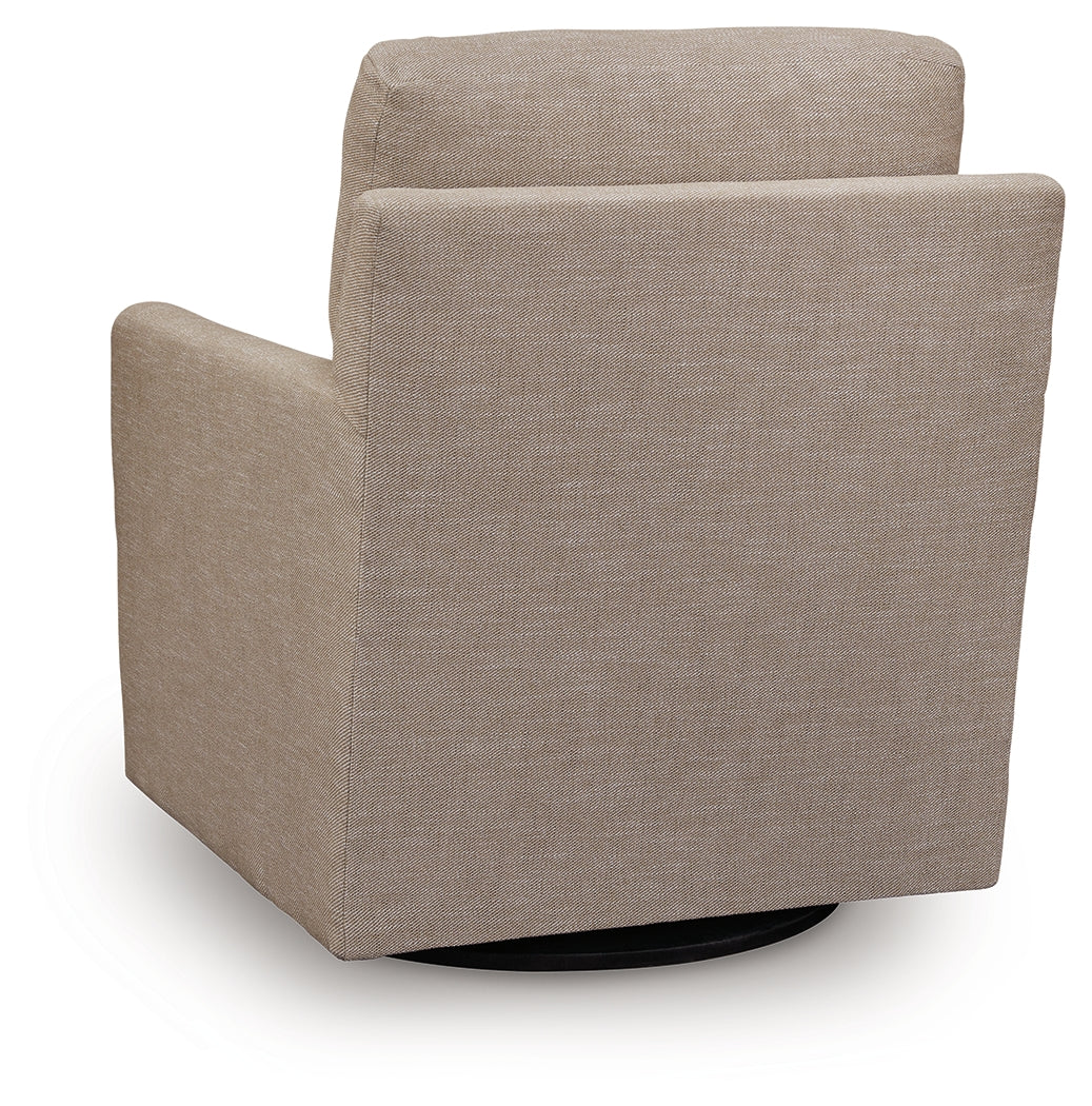 Freybourne Next-Gen Nuvella Swivel Accent Chair - Tampa Furniture Outlet