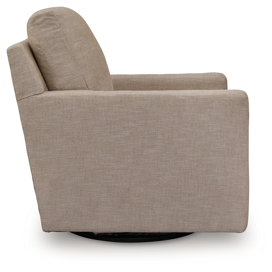 Freybourne Next-Gen Nuvella Swivel Accent Chair - Tampa Furniture Outlet