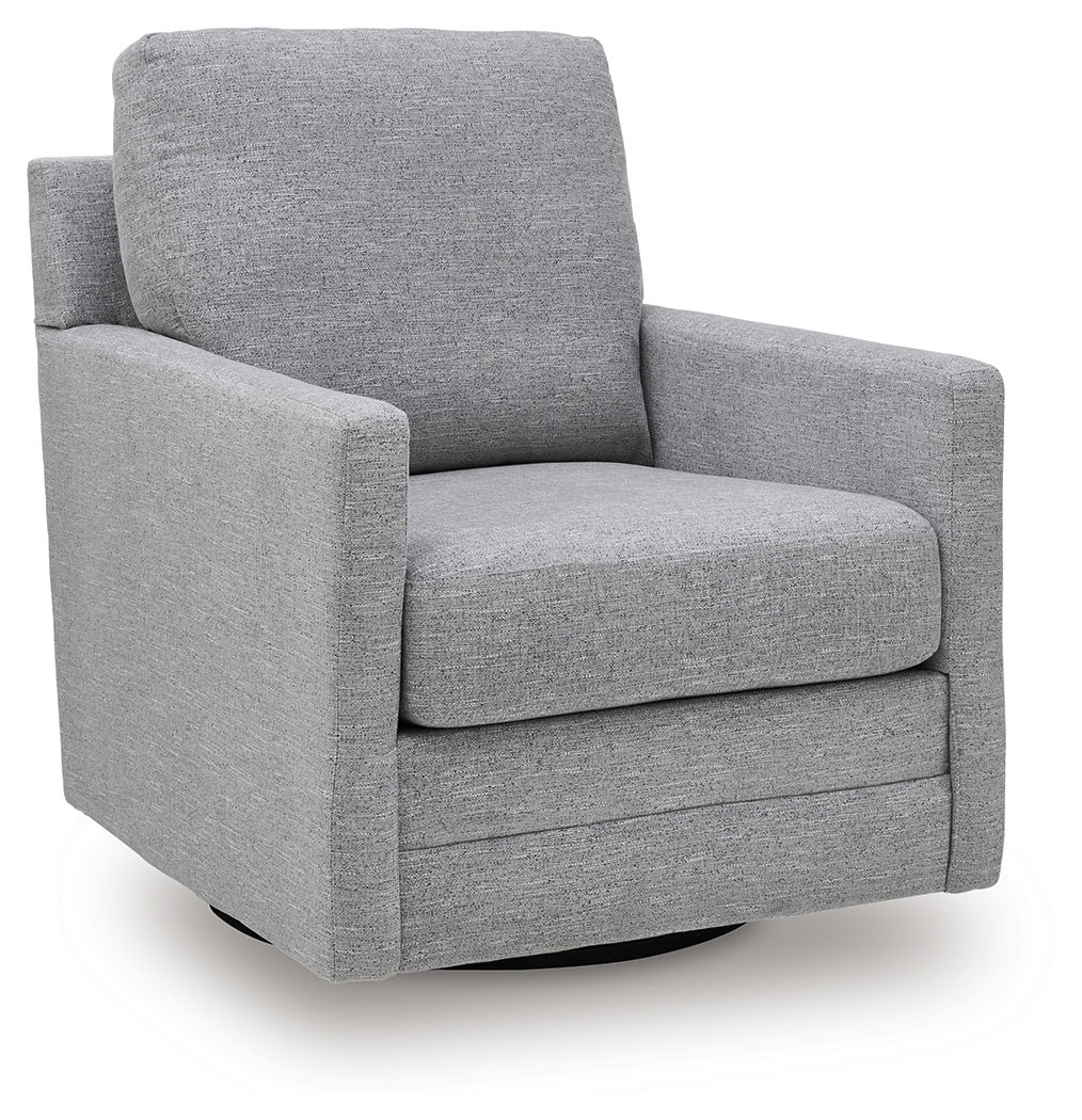Freybourne Next-Gen Nuvella Swivel Accent Chair - Tampa Furniture Outlet