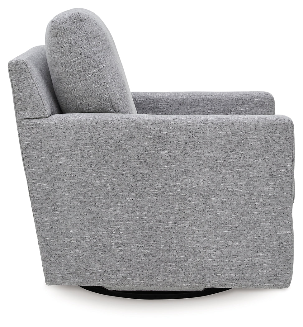 Freybourne Next-Gen Nuvella Swivel Accent Chair - Tampa Furniture Outlet