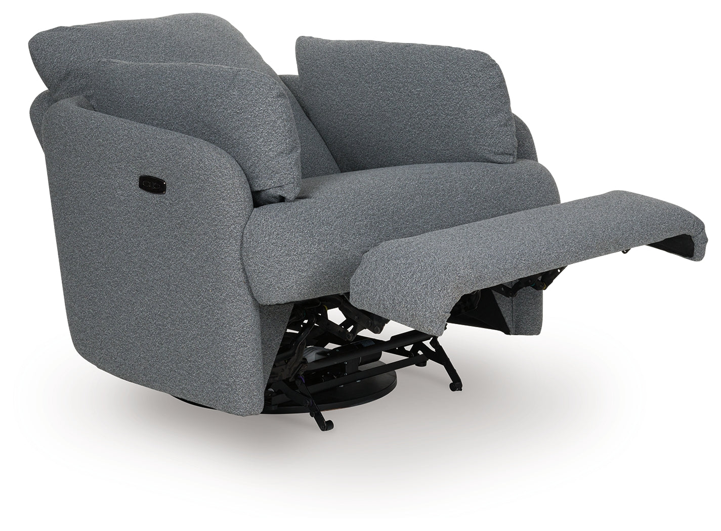Alainmont Next-Gen Nuvella Swivel Power Recliner - Tampa Furniture Outlet