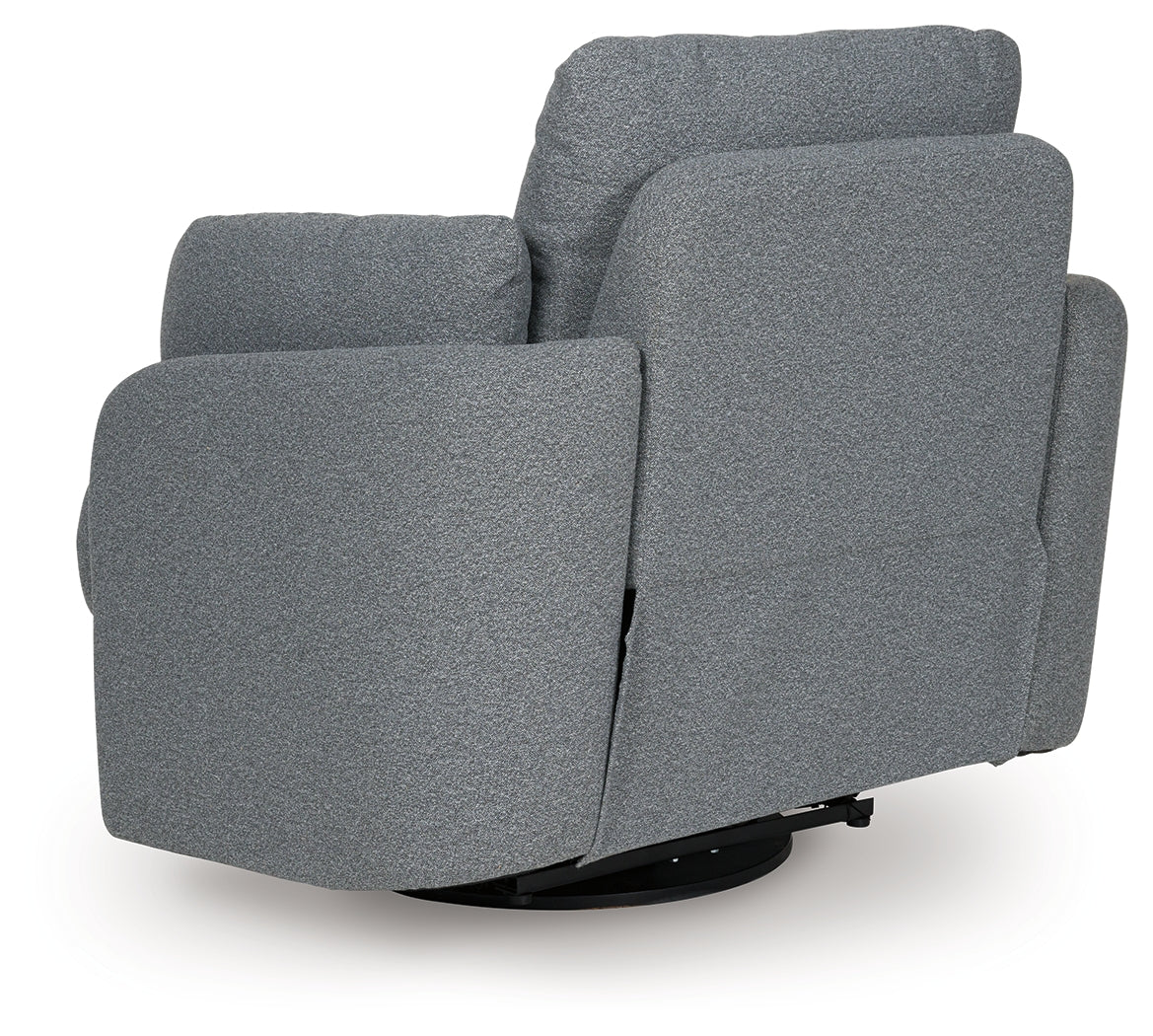Alainmont Next-Gen Nuvella Swivel Power Recliner - Tampa Furniture Outlet