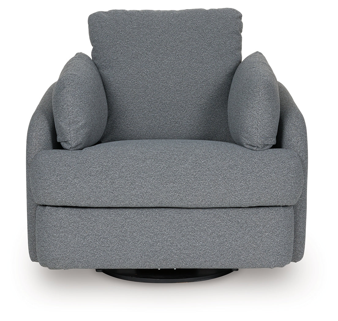 Alainmont Next-Gen Nuvella Swivel Power Recliner - Tampa Furniture Outlet