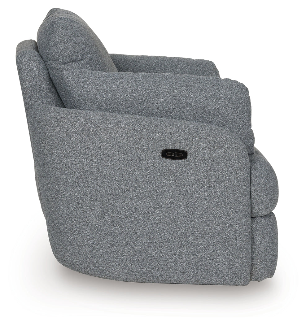 Alainmont Next-Gen Nuvella Swivel Power Recliner - Tampa Furniture Outlet