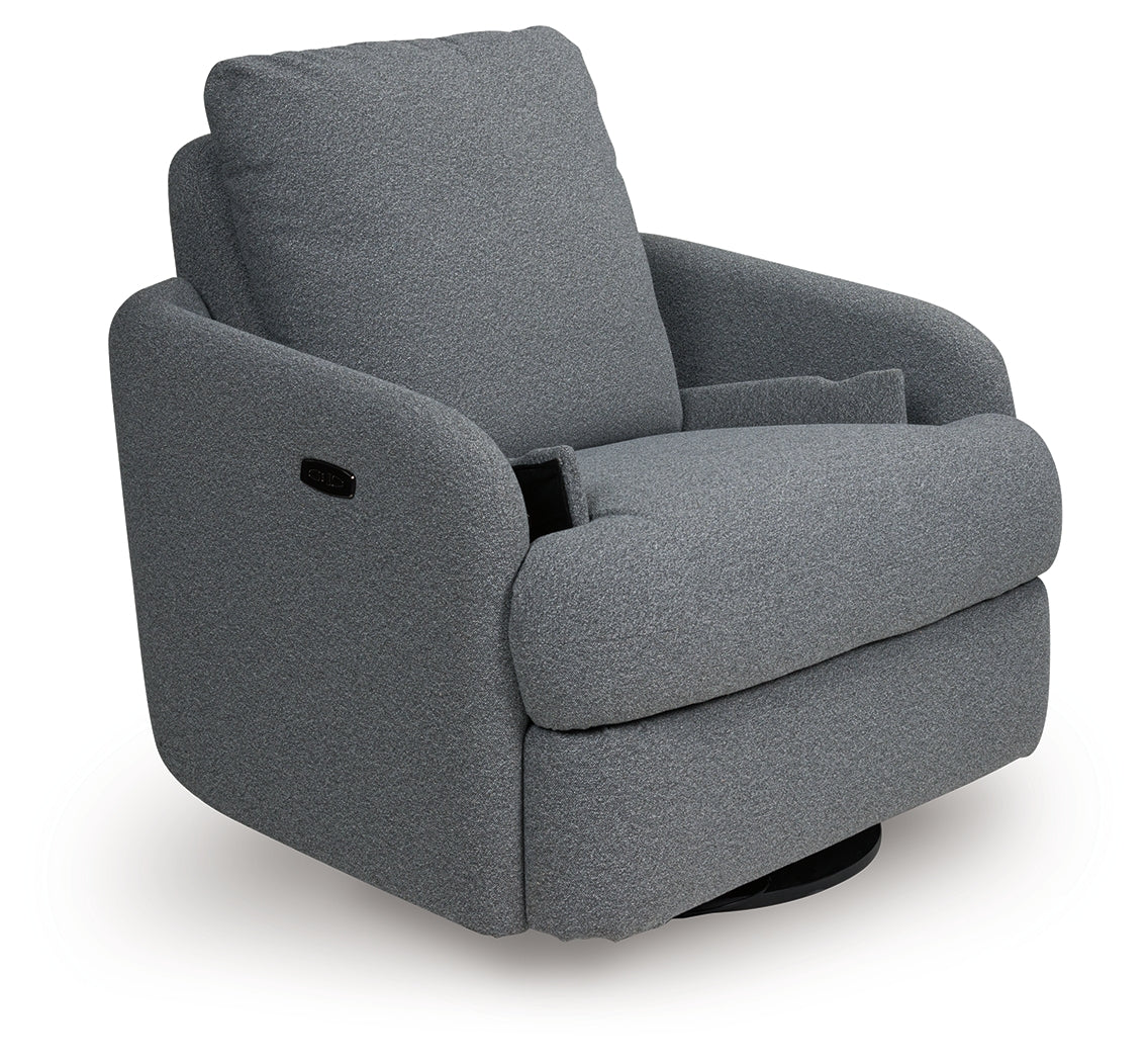 Alainmont Next-Gen Nuvella Swivel Power Recliner - Tampa Furniture Outlet