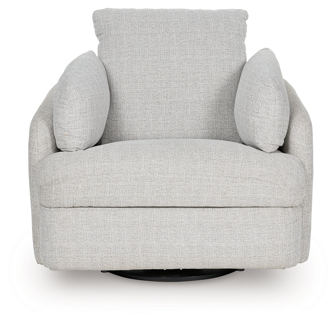 Alainmont Next-Gen Nuvella Swivel Power Recliner - Tampa Furniture Outlet