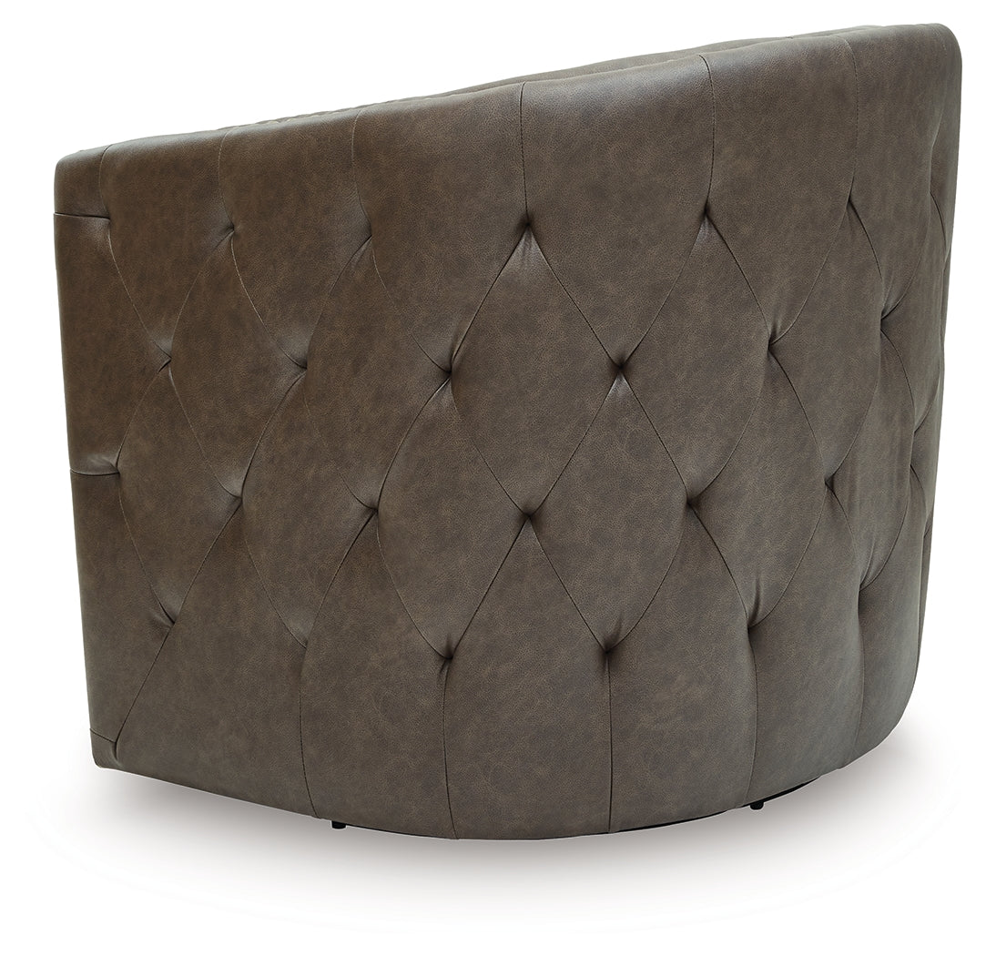 Brentlow Swivel Accent Chair - Tampa Furniture Outlet