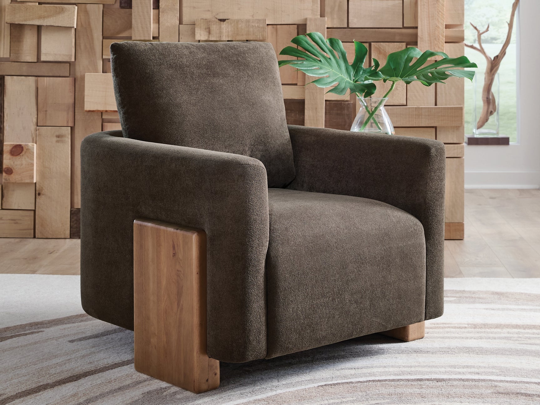 Tampa Furniture Outlet - Ashley Furniture - Dairlett Accent Chair - Accent Chair / Brown - A3000746