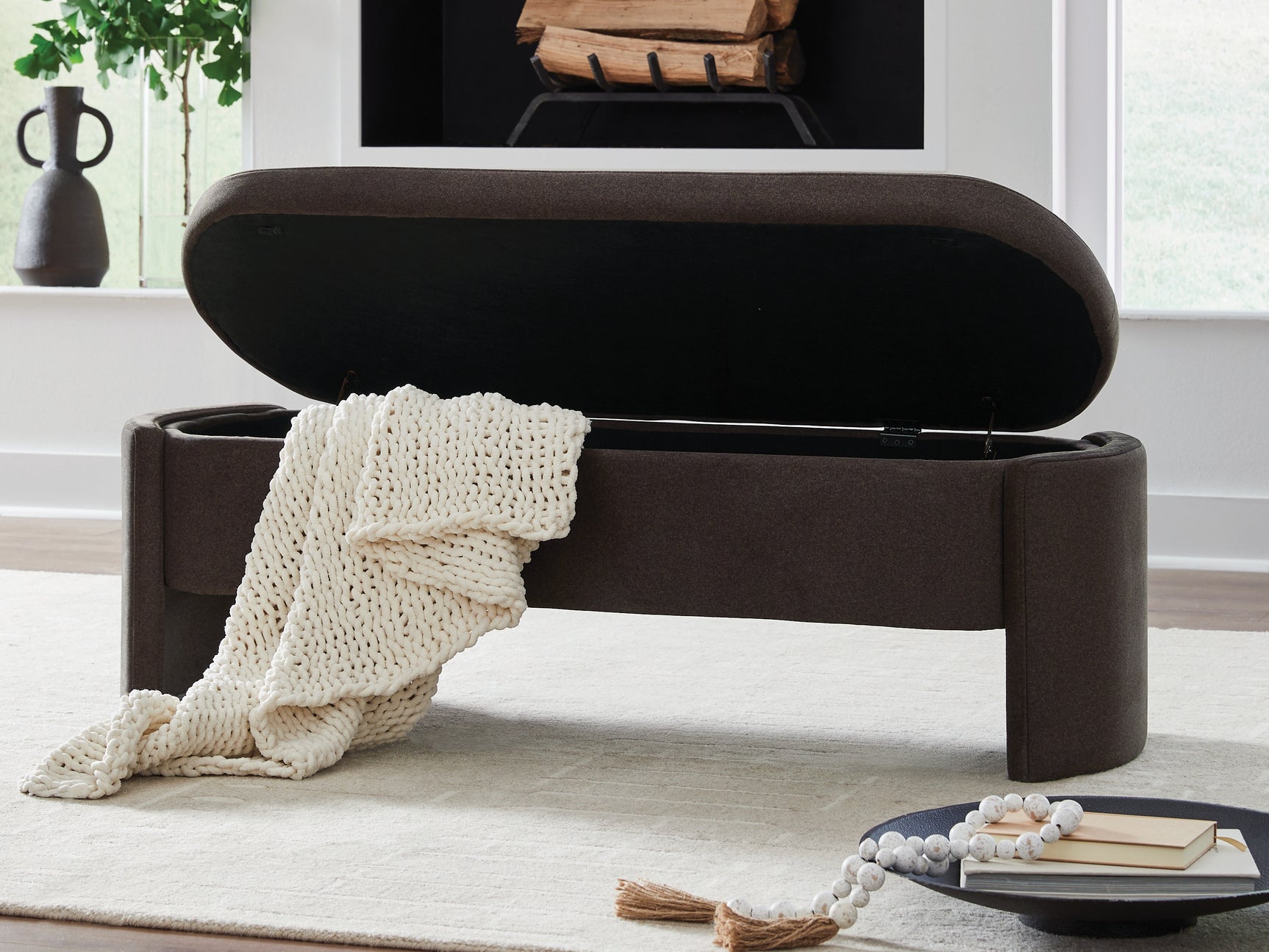 Vavuniya Storage Bench - Tampa Furniture Outlet