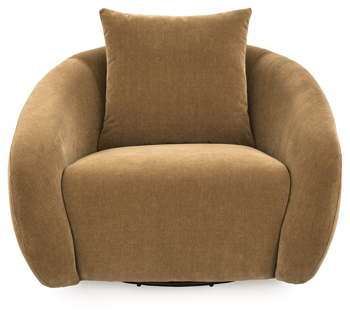 Yahya Swivel Accent Chair - Tampa Furniture Outlet