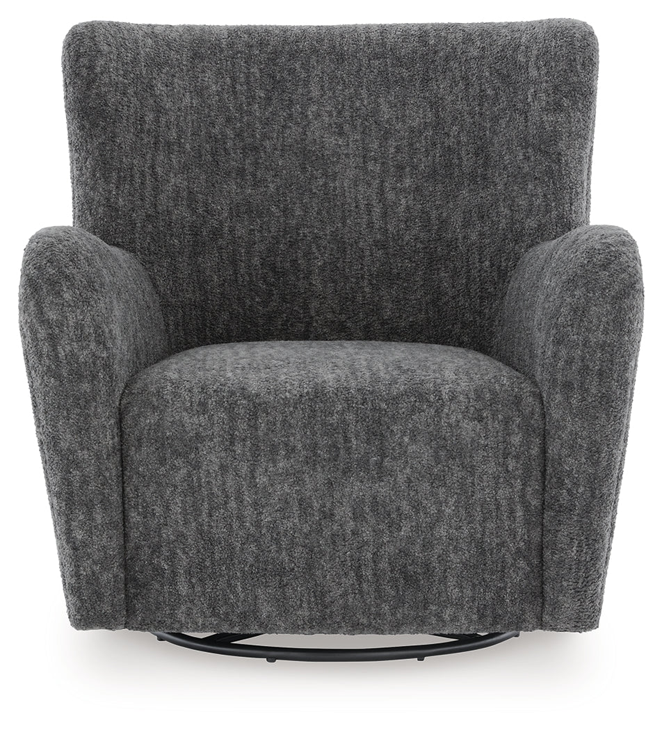 Rowenburg Swivel Glider Accent Chair - Tampa Furniture Outlet
