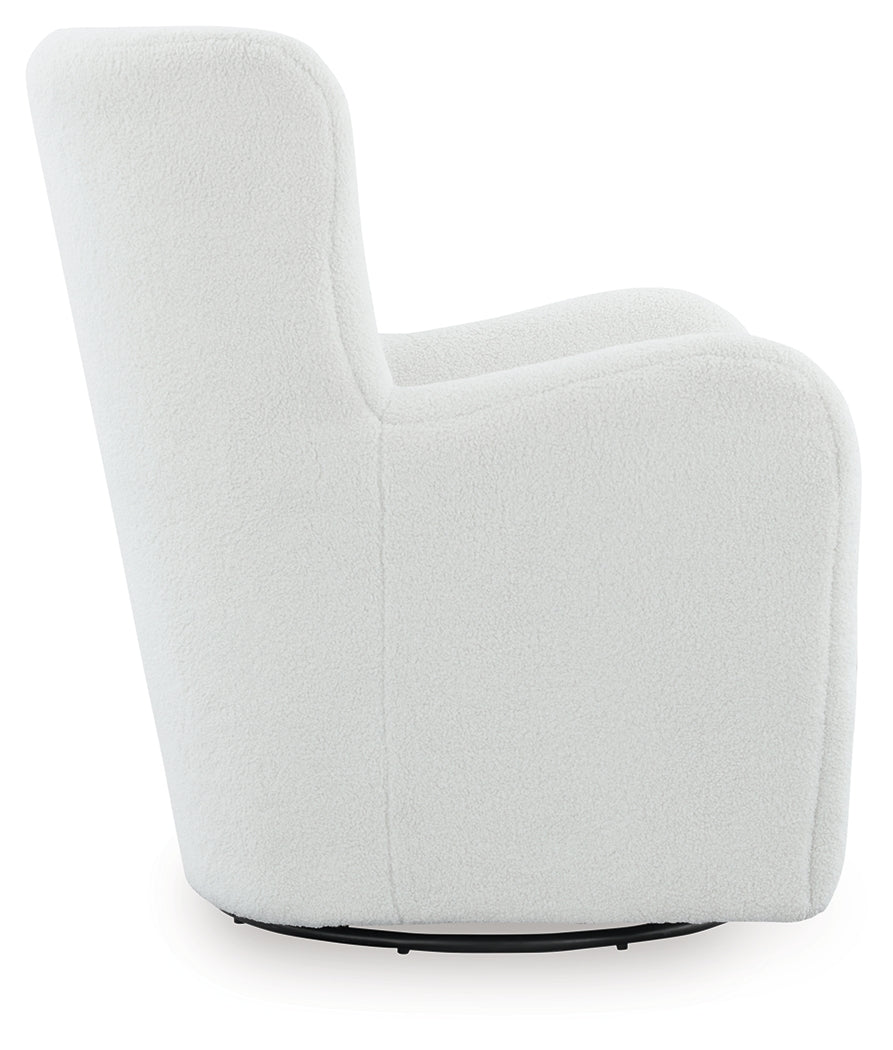 Rowenburg Swivel Glider Accent Chair - Tampa Furniture Outlet