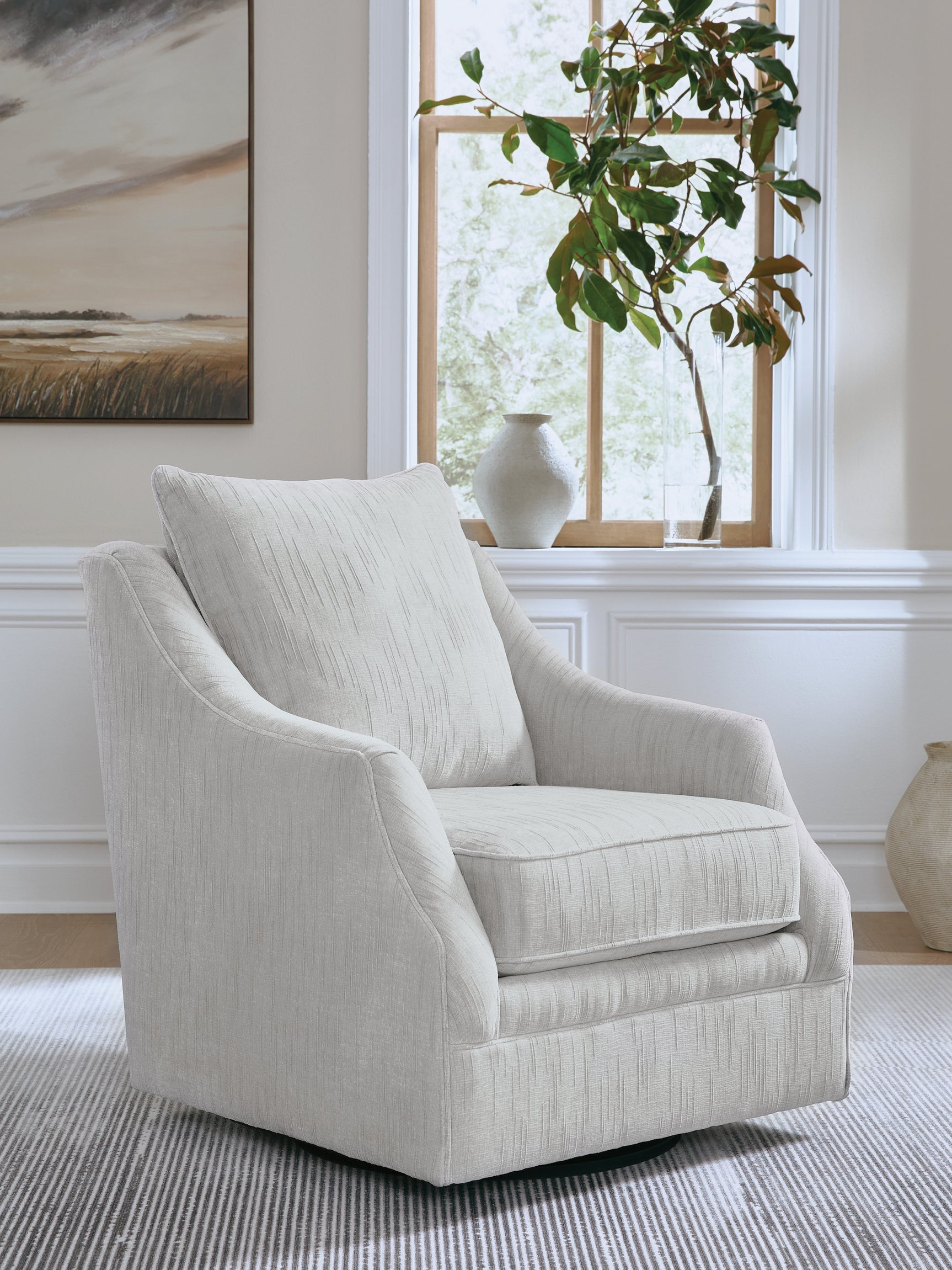 Gubbins Swivel Accent Chair - Tampa Furniture Outlet