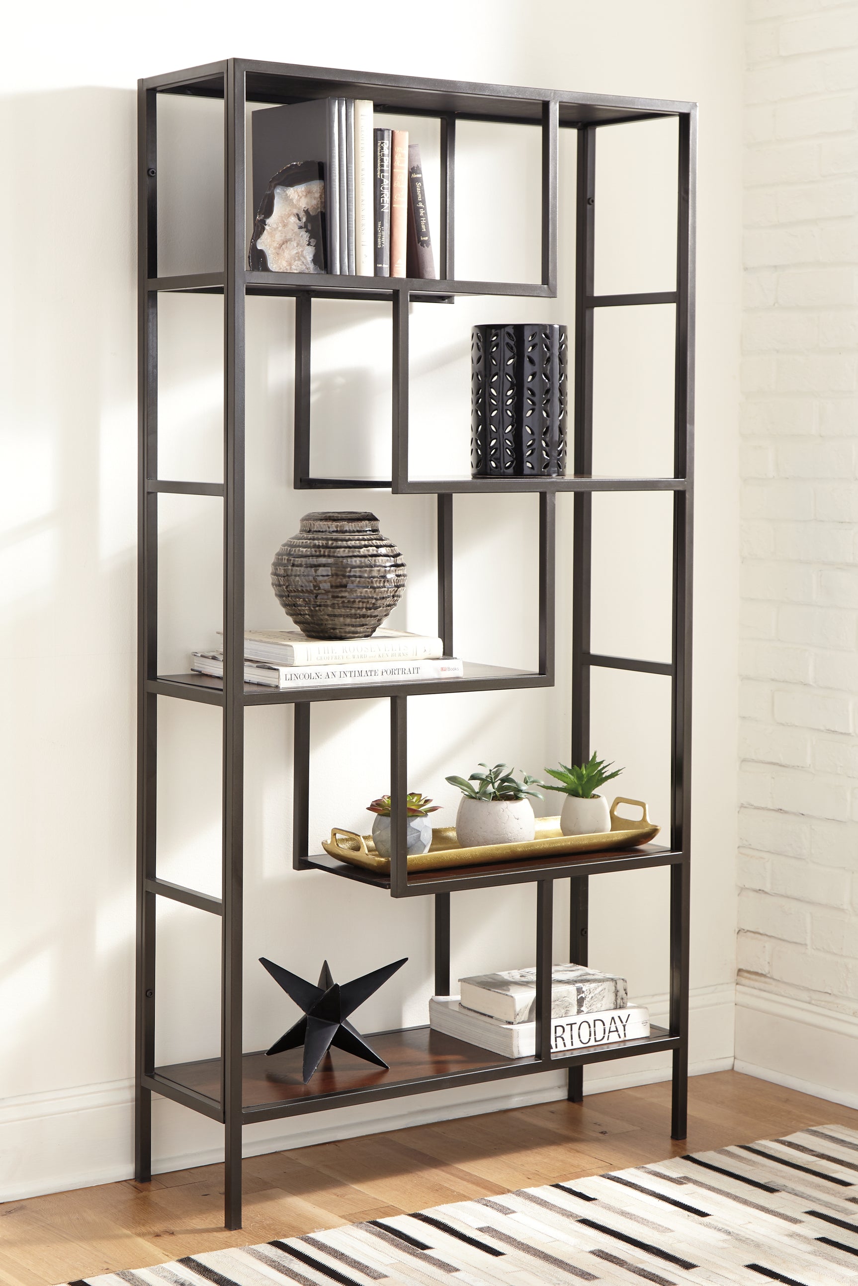 Frankwell Bookcase - Tampa Furniture Outlet
