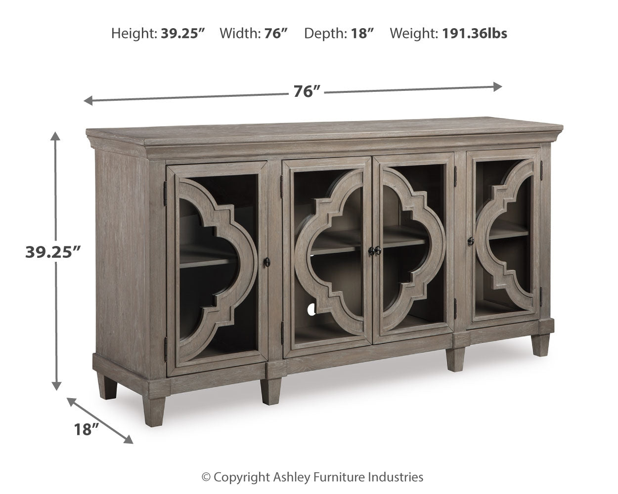 Fossil Ridge Accent Cabinet - Tampa Furniture Outlet