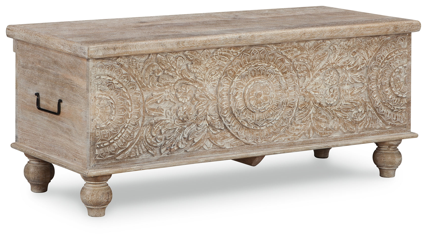 Fossil Ridge Storage Bench - Tampa Furniture Outlet