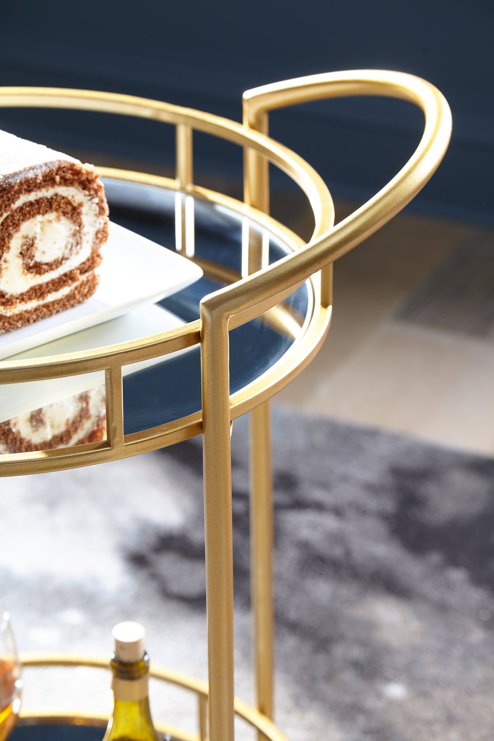 Wynora Bar Cart - Tampa Furniture Outlet