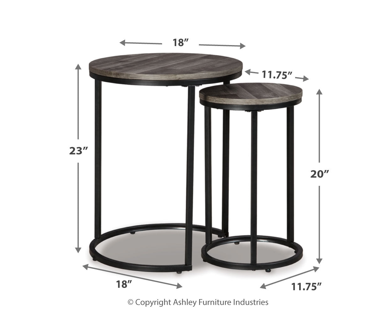 Briarsboro Accent Table (Set of 2) - Tampa Furniture Outlet