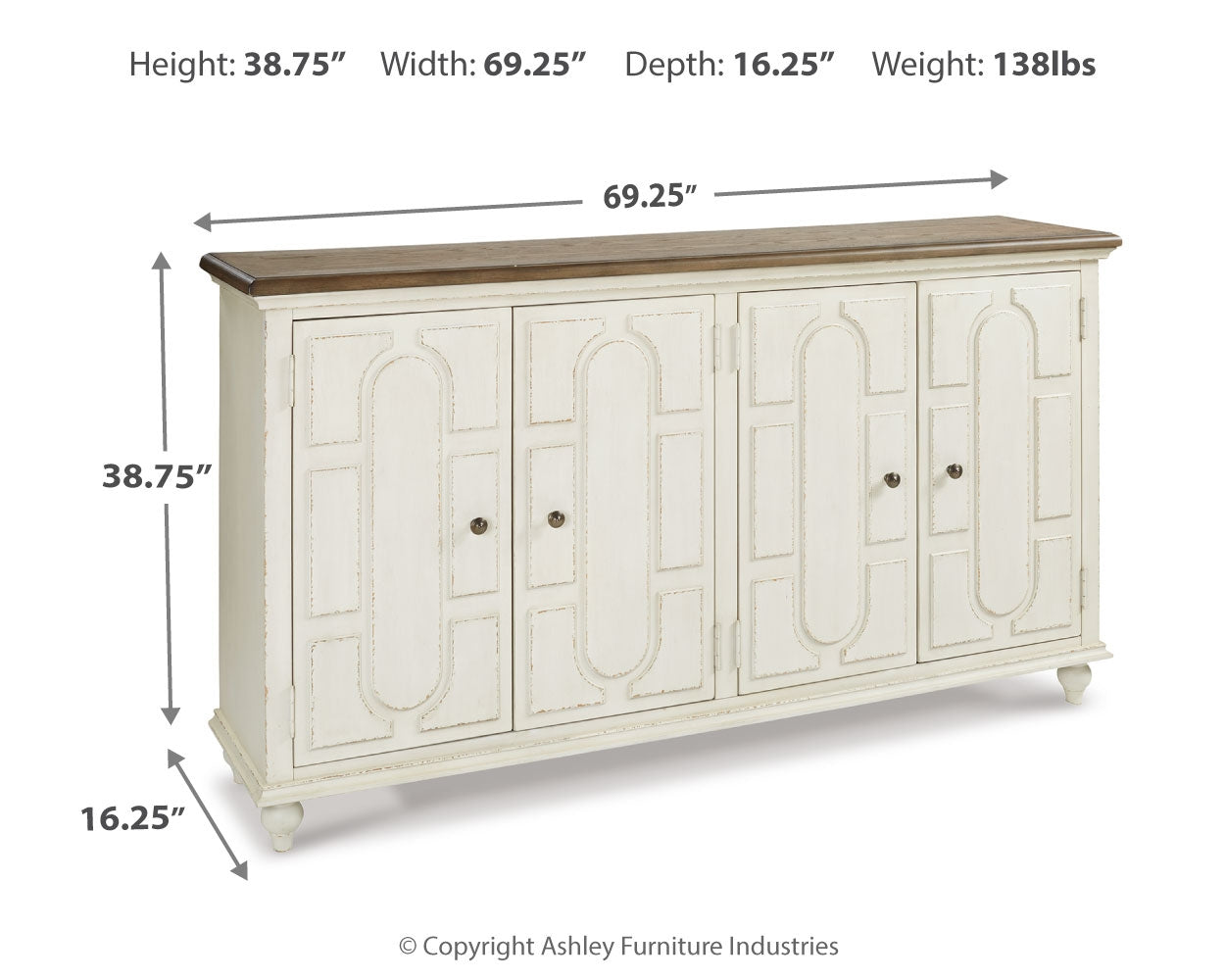 Roranville Accent Cabinet - Tampa Furniture Outlet