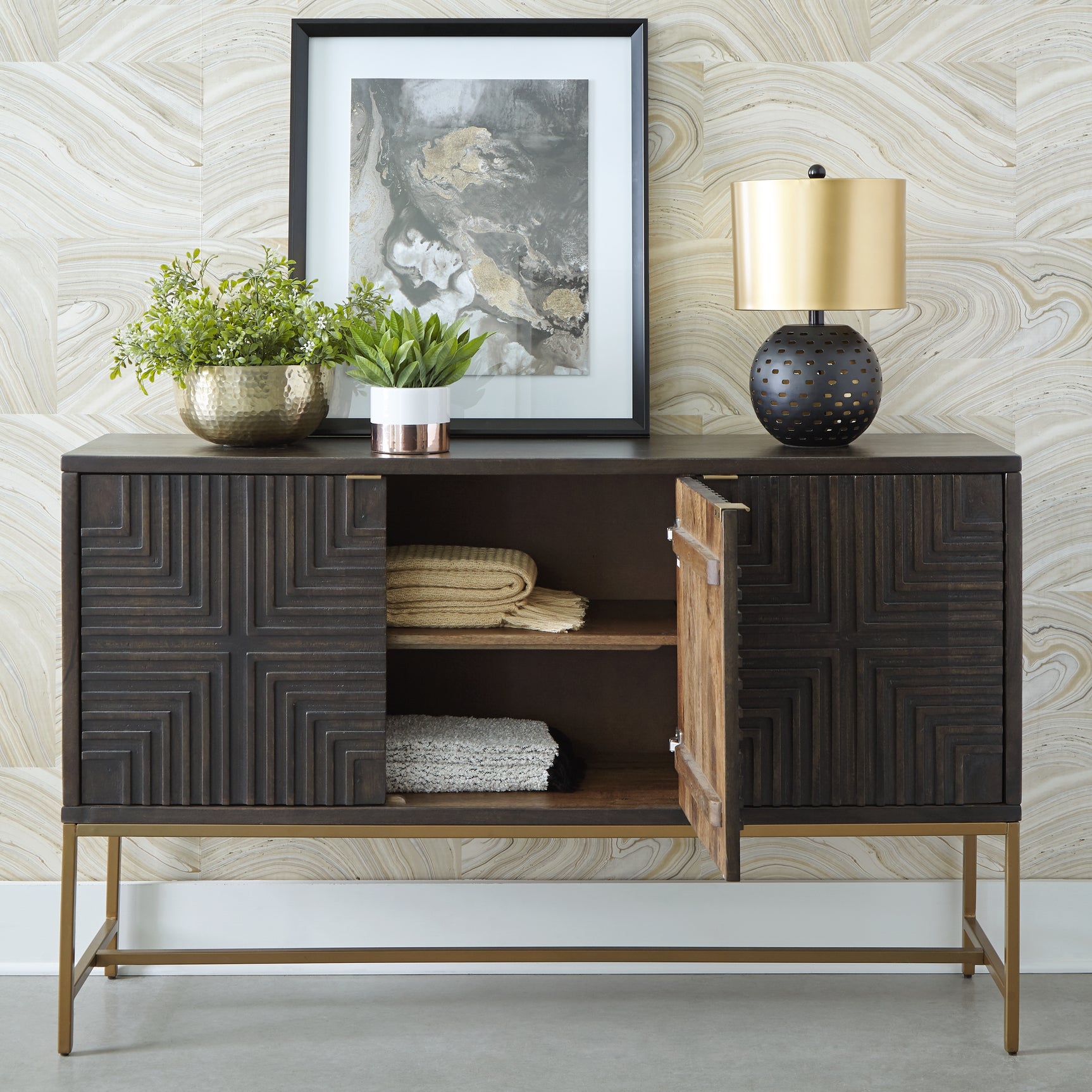 Elinmore Accent Cabinet - Tampa Furniture Outlet