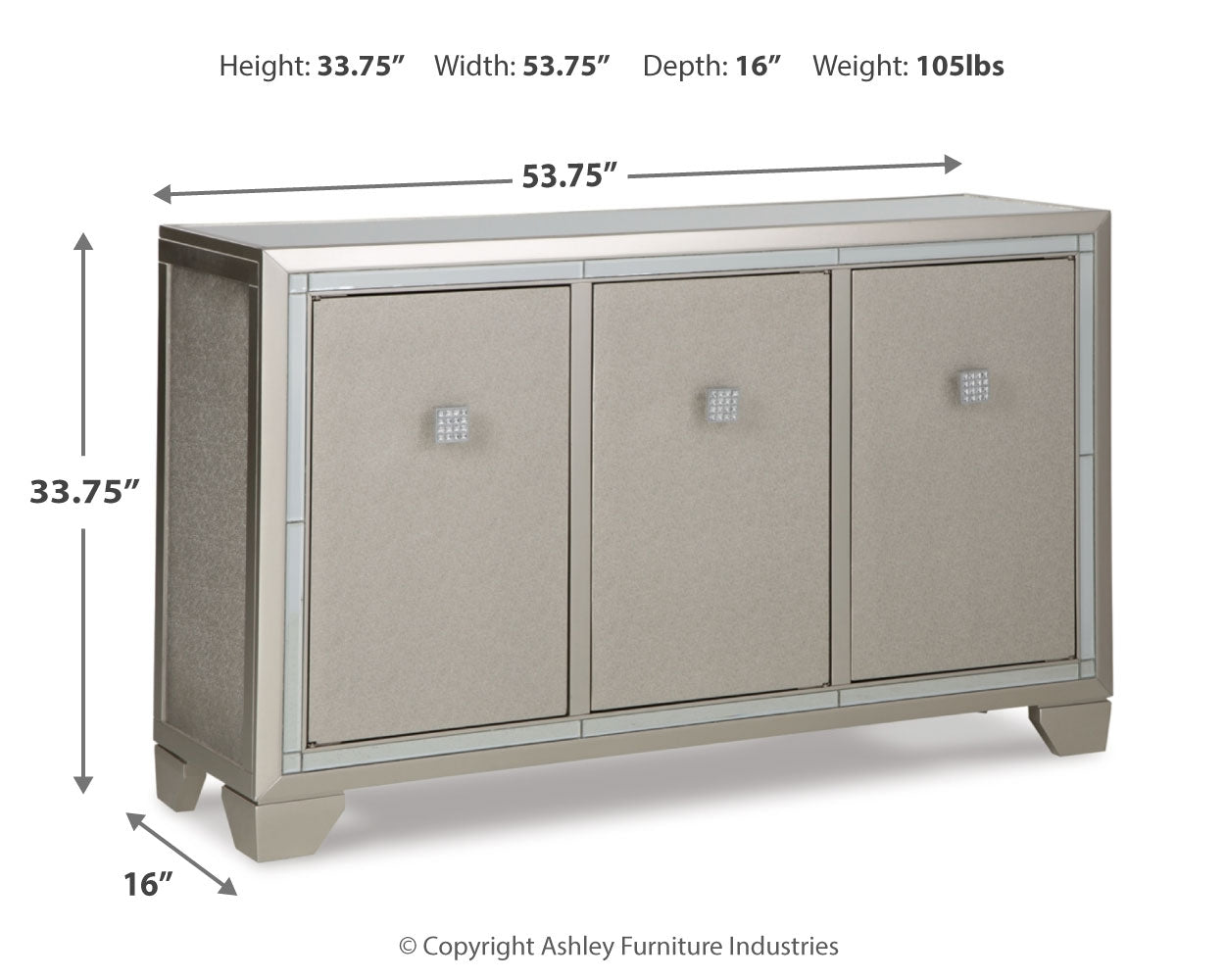 Chaseton Accent Cabinet - Tampa Furniture Outlet