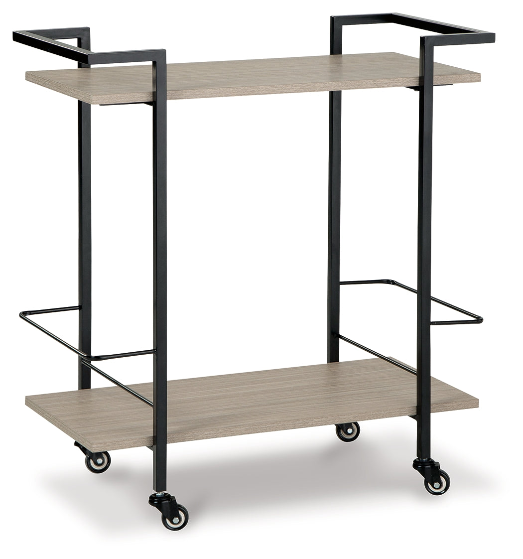 Waylowe Bar Cart - Tampa Furniture Outlet