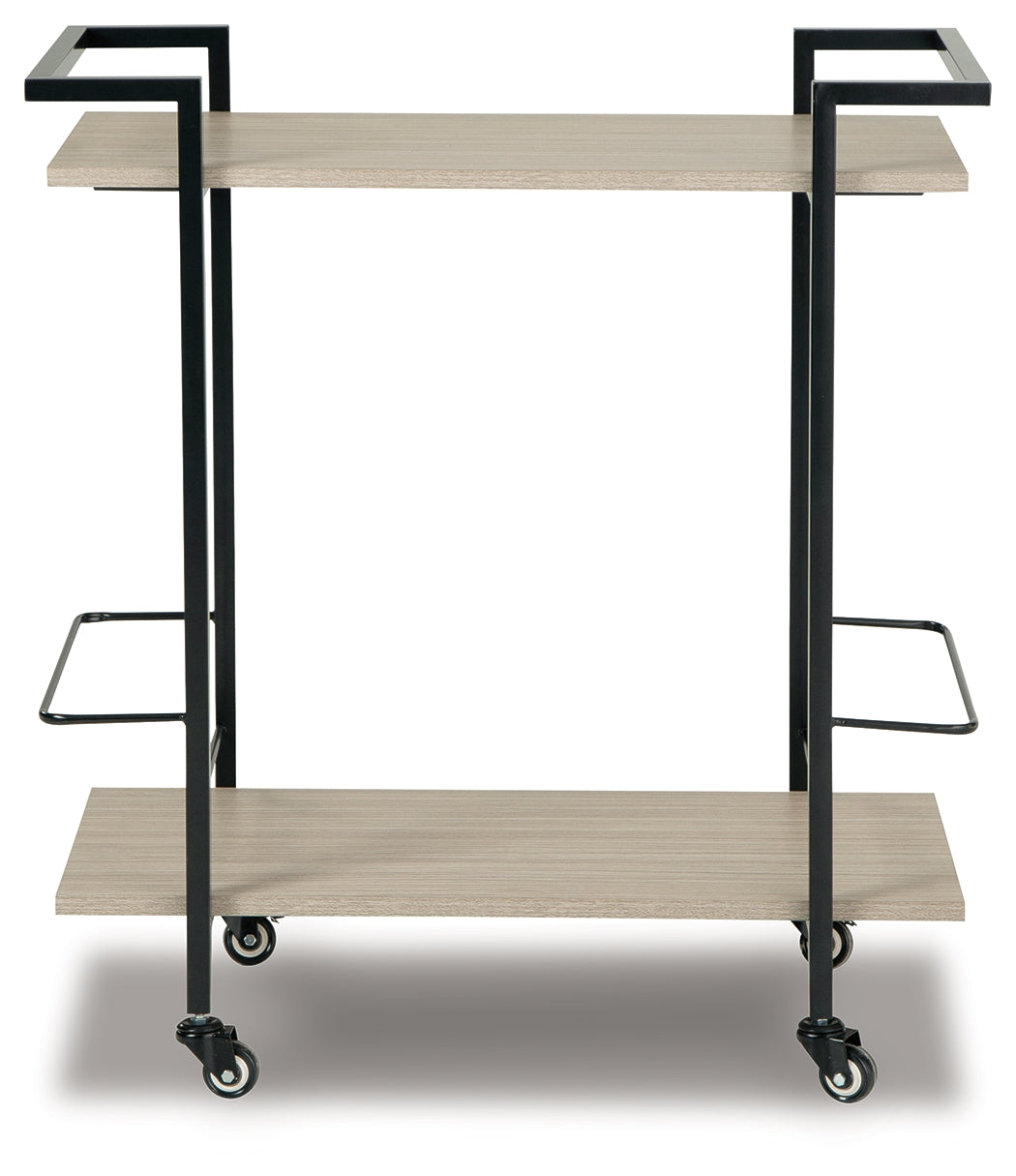 Waylowe Bar Cart - Tampa Furniture Outlet