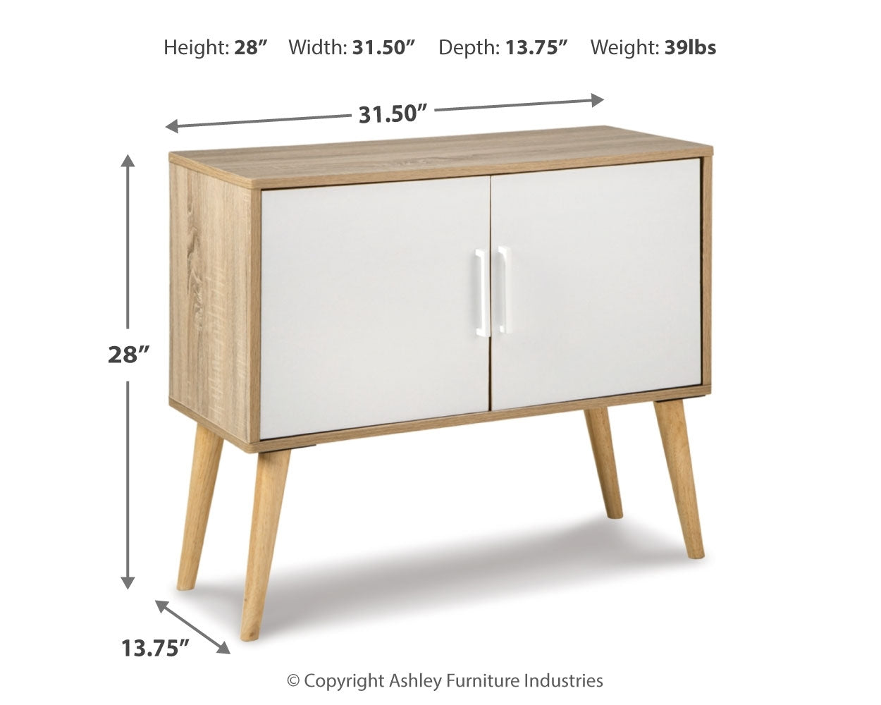Orinfield Accent Cabinet - Tampa Furniture Outlet