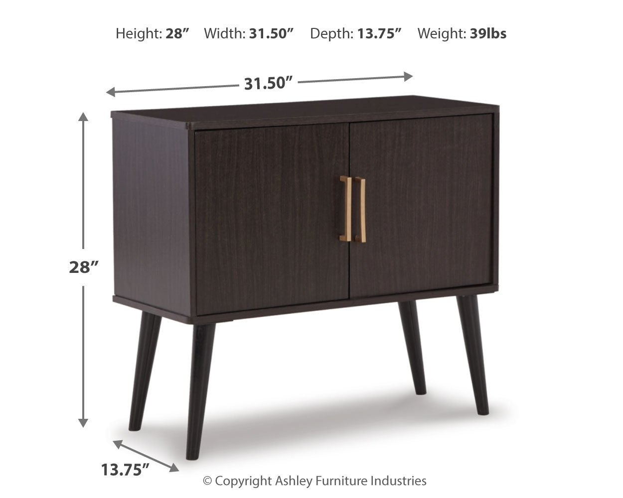 Orinfield Accent Cabinet - Tampa Furniture Outlet