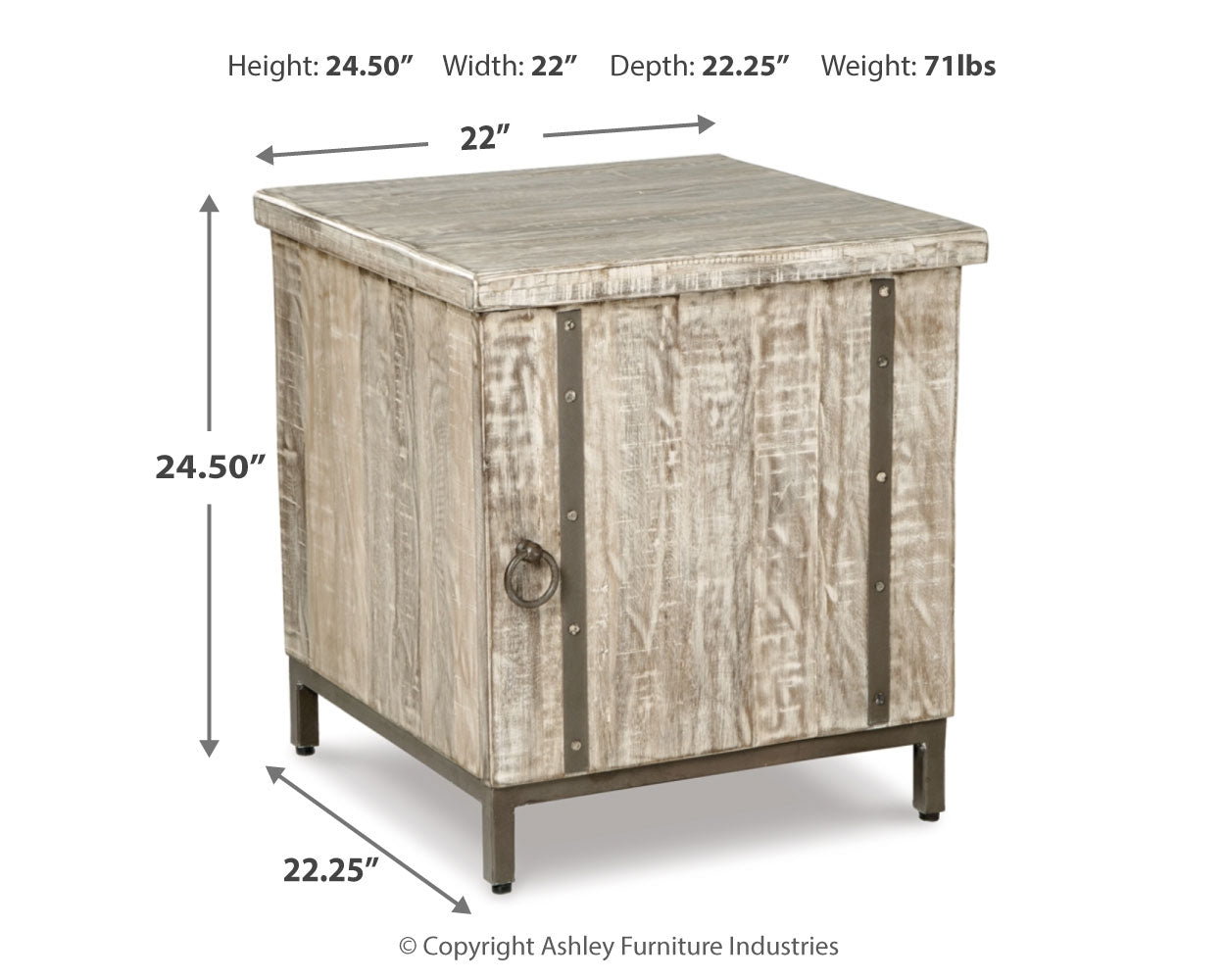 Laddford Accent Cabinet - Tampa Furniture Outlet