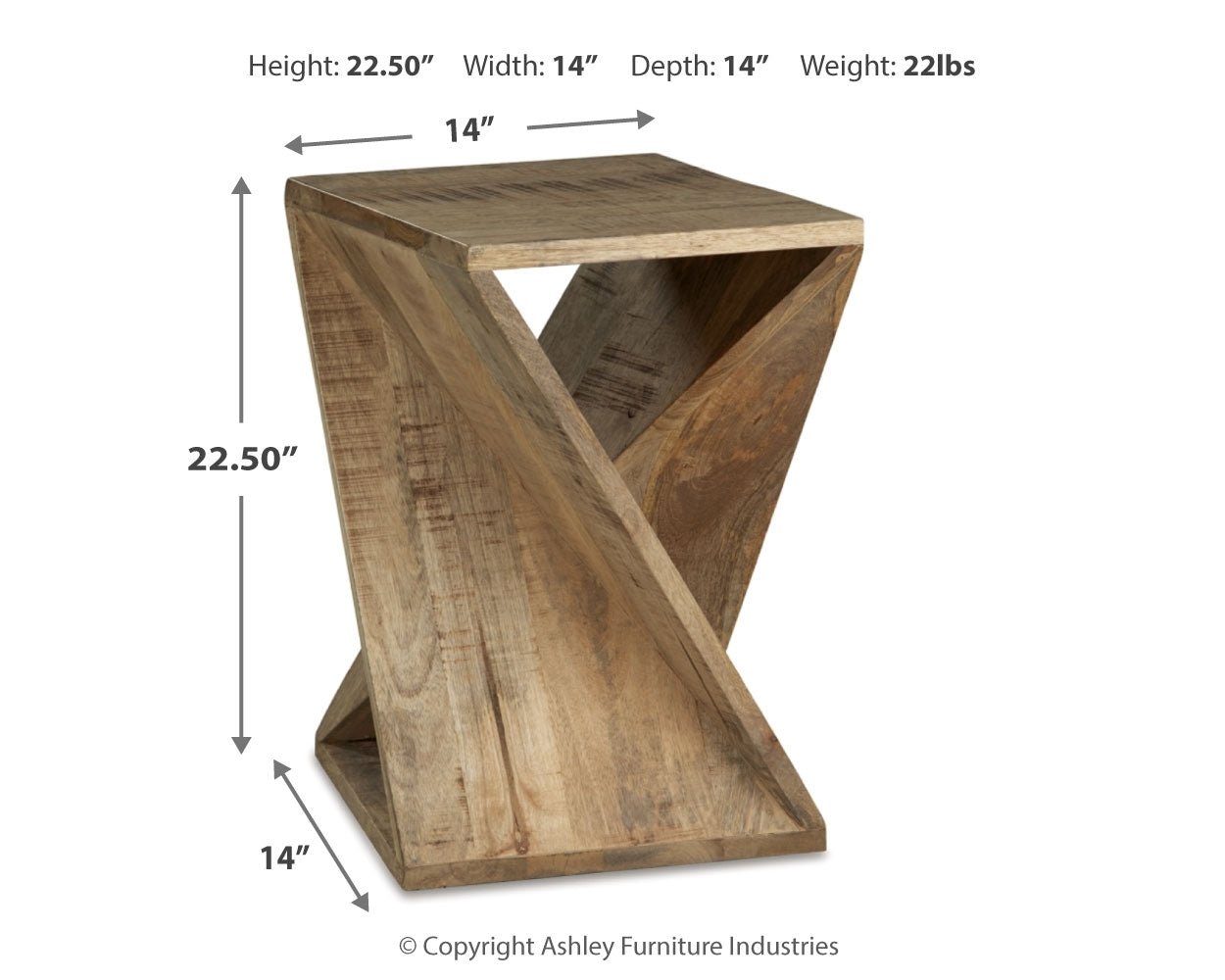 Zalemont Accent Table - Tampa Furniture Outlet