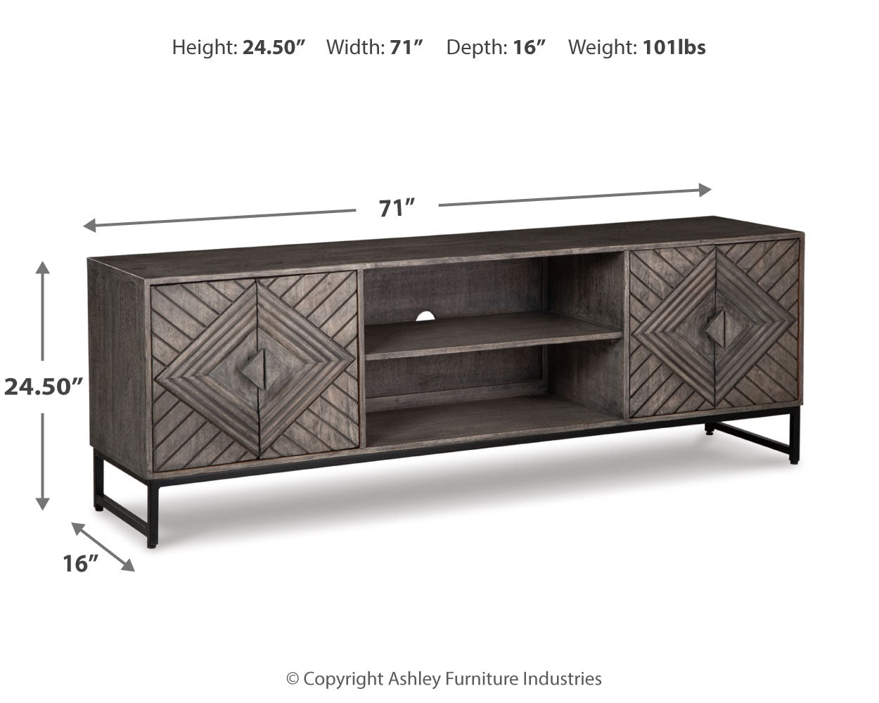 Treybrook Accent Cabinet - Tampa Furniture Outlet
