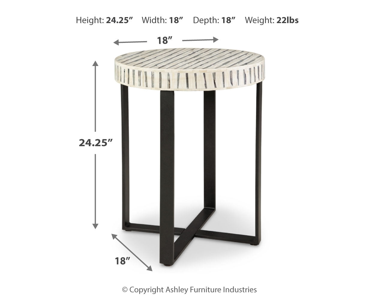 Crewridge Accent Table - Tampa Furniture Outlet