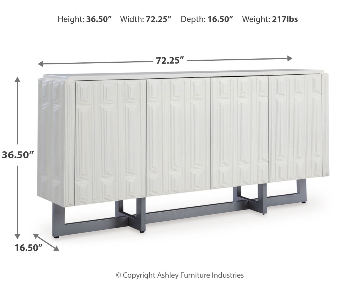 Ornawel Accent Cabinet - Tampa Furniture Outlet