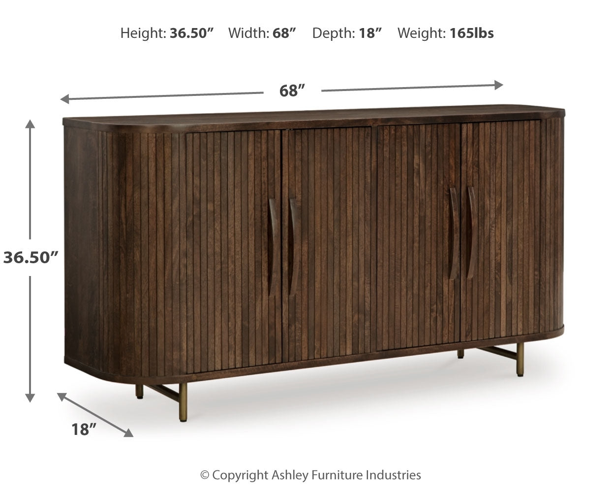 Amickly Accent Cabinet - Tampa Furniture Outlet