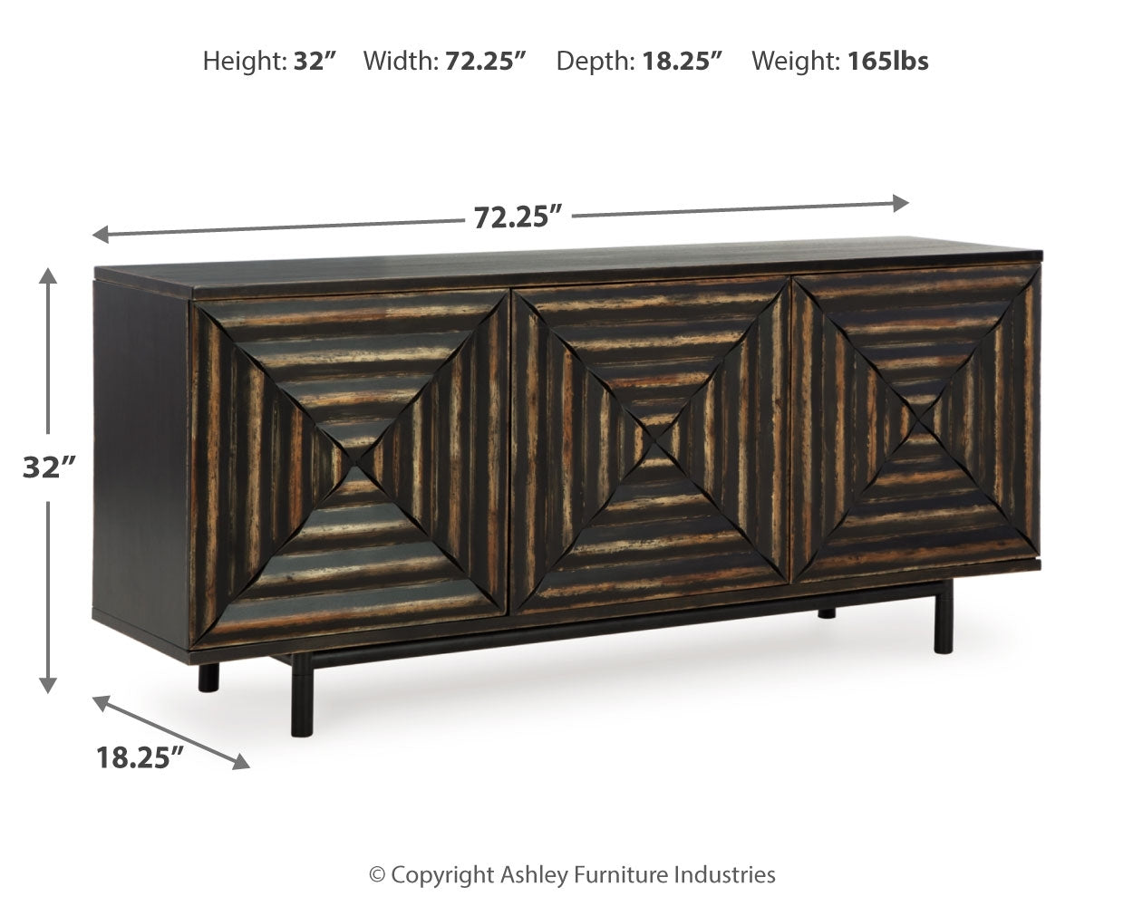 Fair Ridge Accent Cabinet - Tampa Furniture Outlet