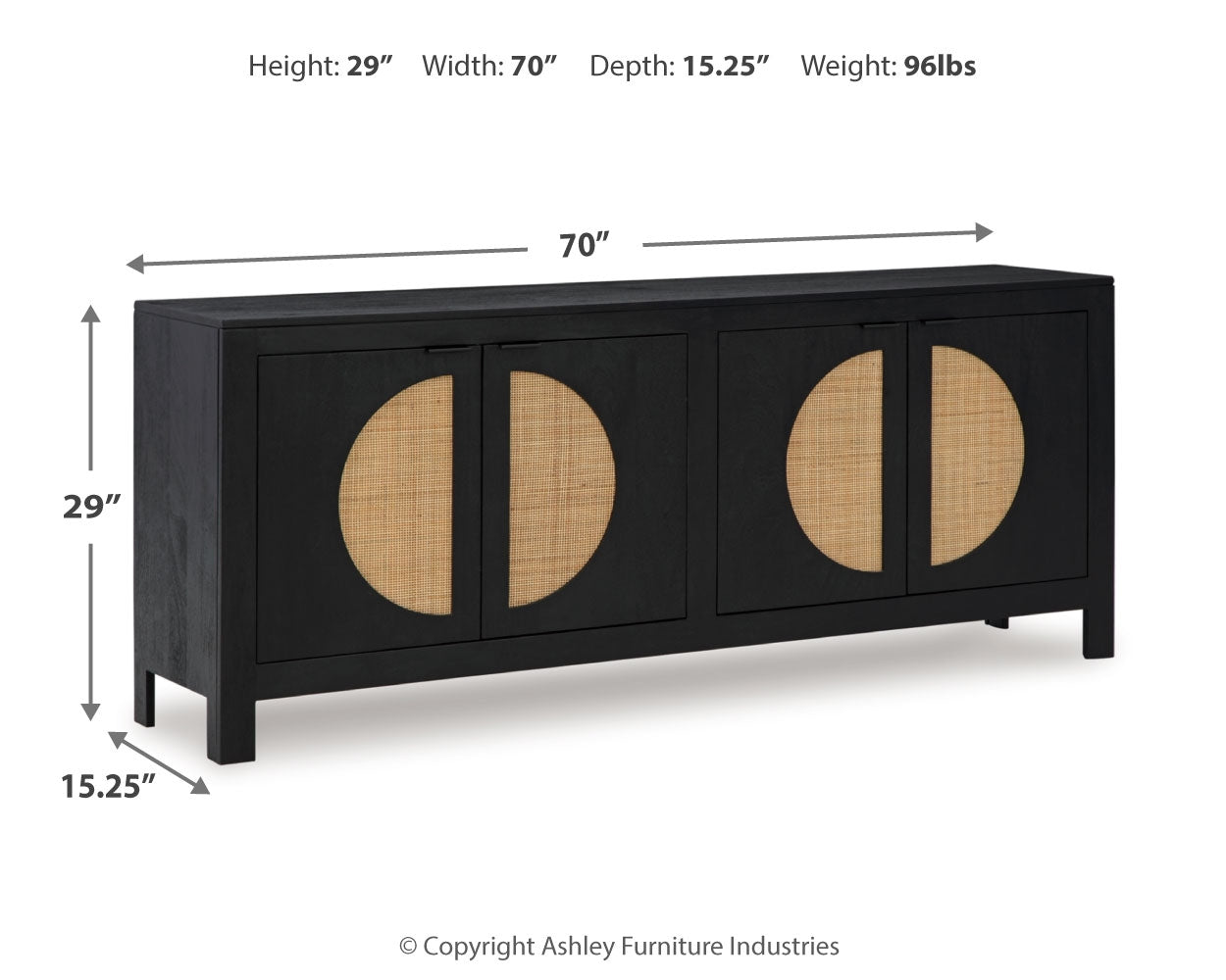 Cliffiings Accent Cabinet - Tampa Furniture Outlet
