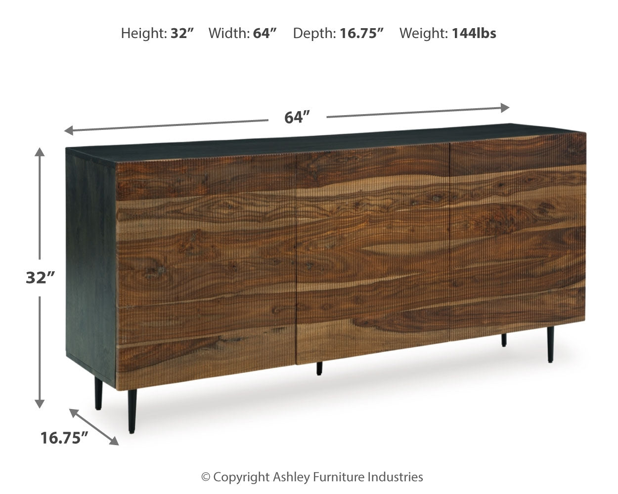Darrey Accent Cabinet - Tampa Furniture Outlet