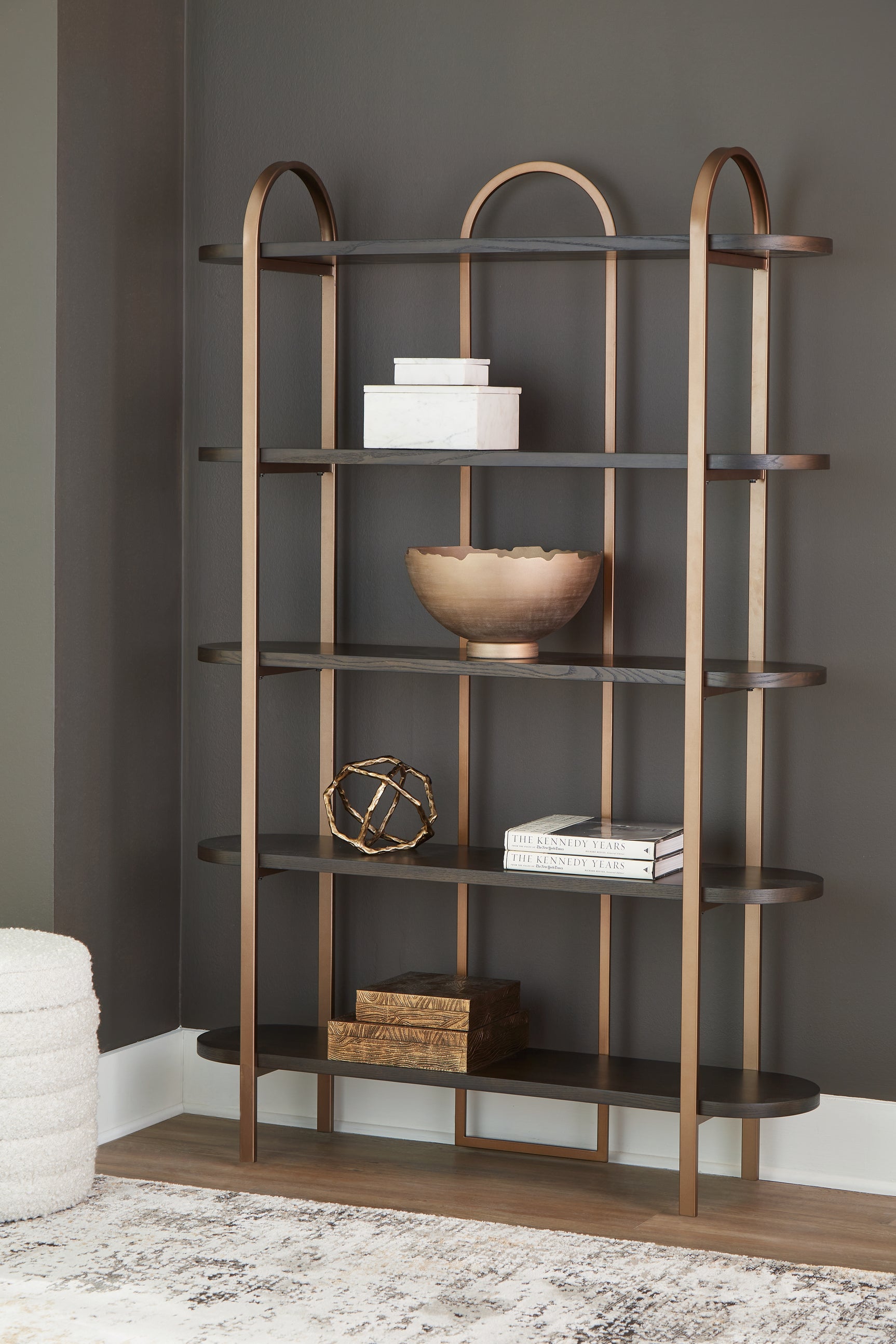 Brentmour Bookcase - Tampa Furniture Outlet
