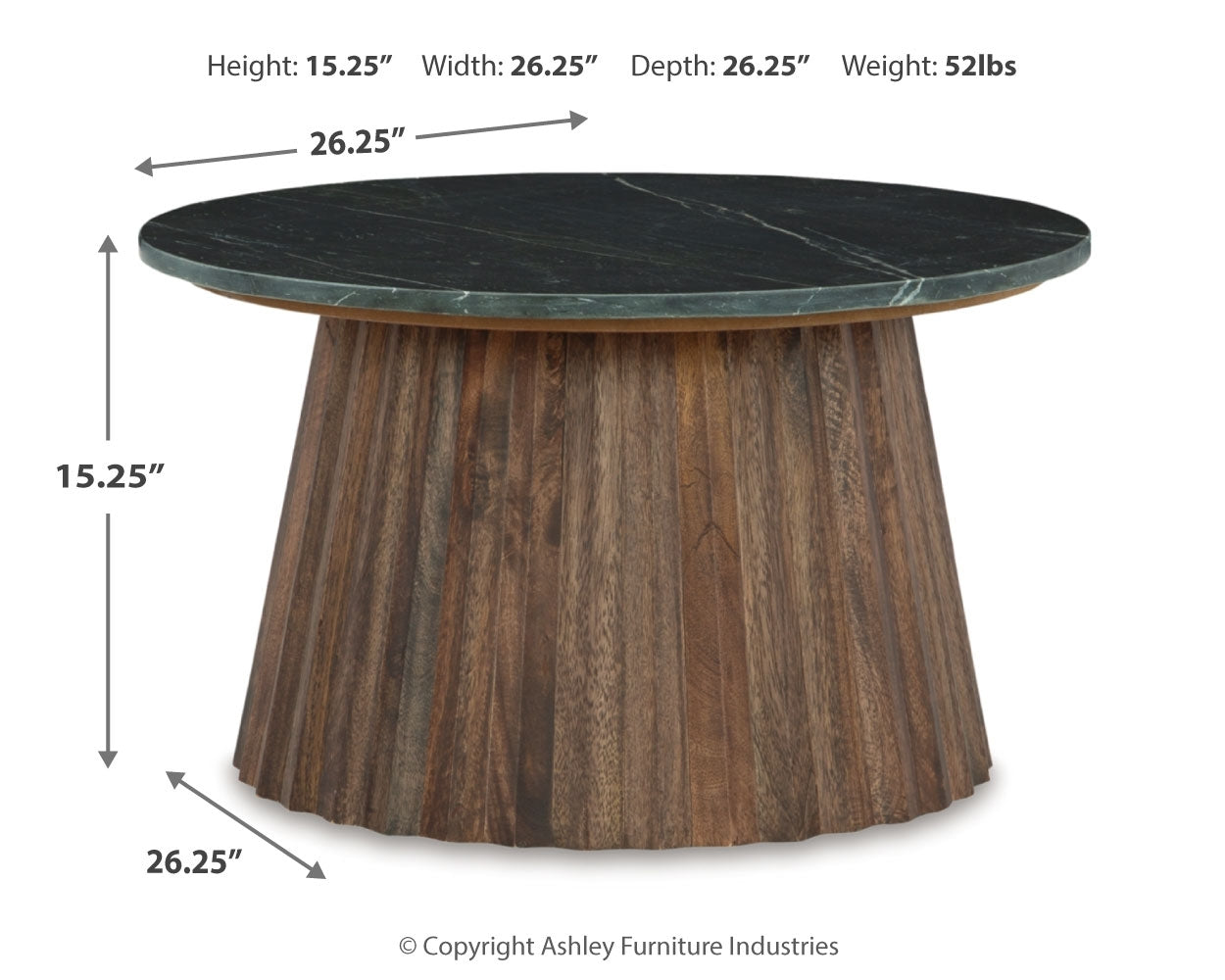 Ceilby Accent Coffee Table - Tampa Furniture Outlet