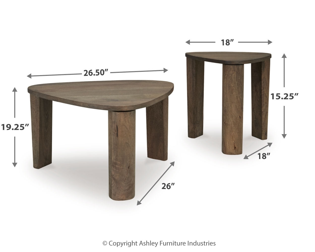 Reidport Accent Coffee Table (Set of 2) - Tampa Furniture Outlet