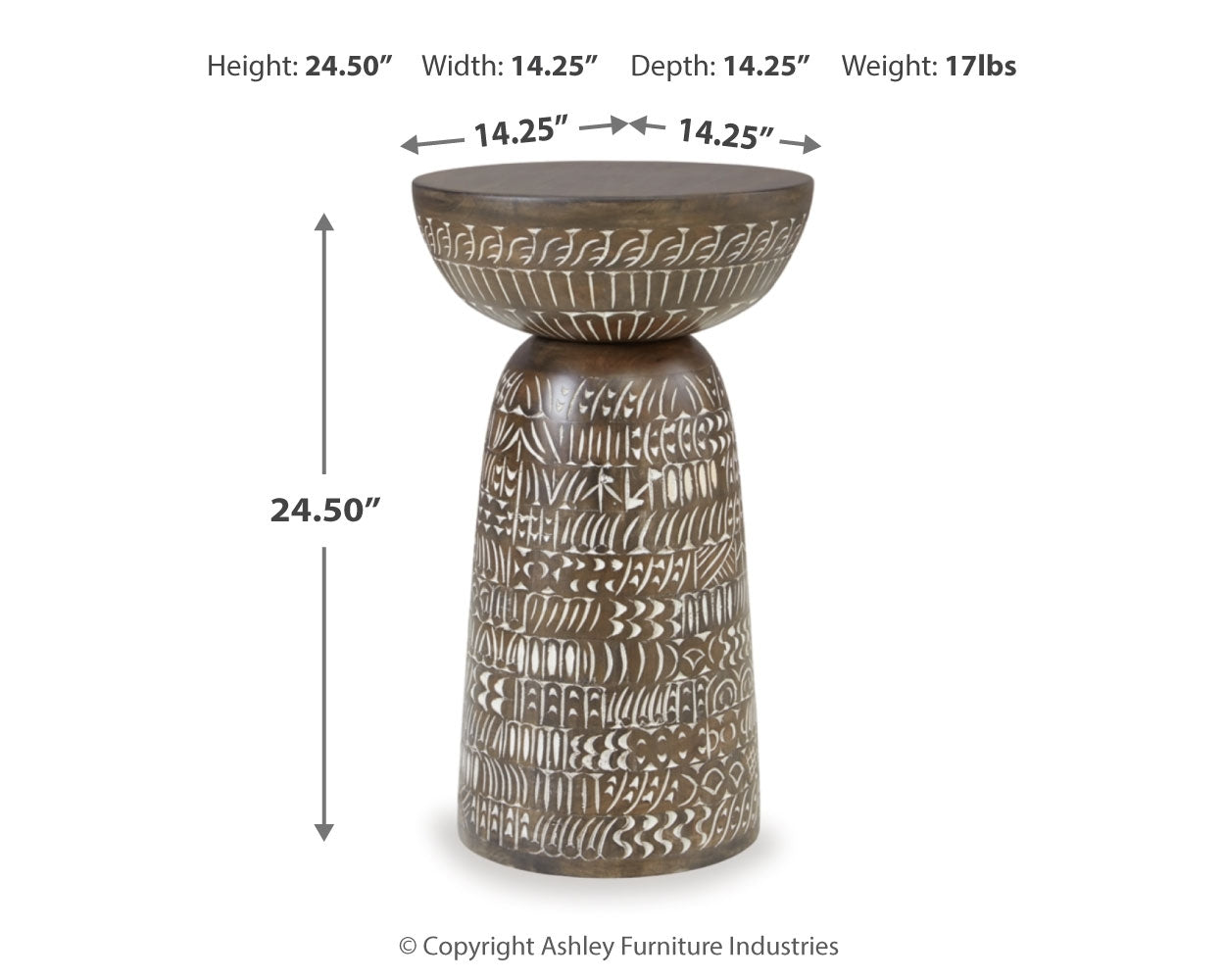 Hadcher Accent Table - Tampa Furniture Outlet