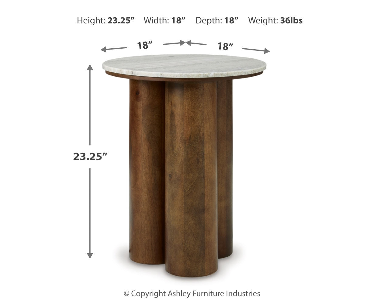 Henfield Accent Table - Tampa Furniture Outlet