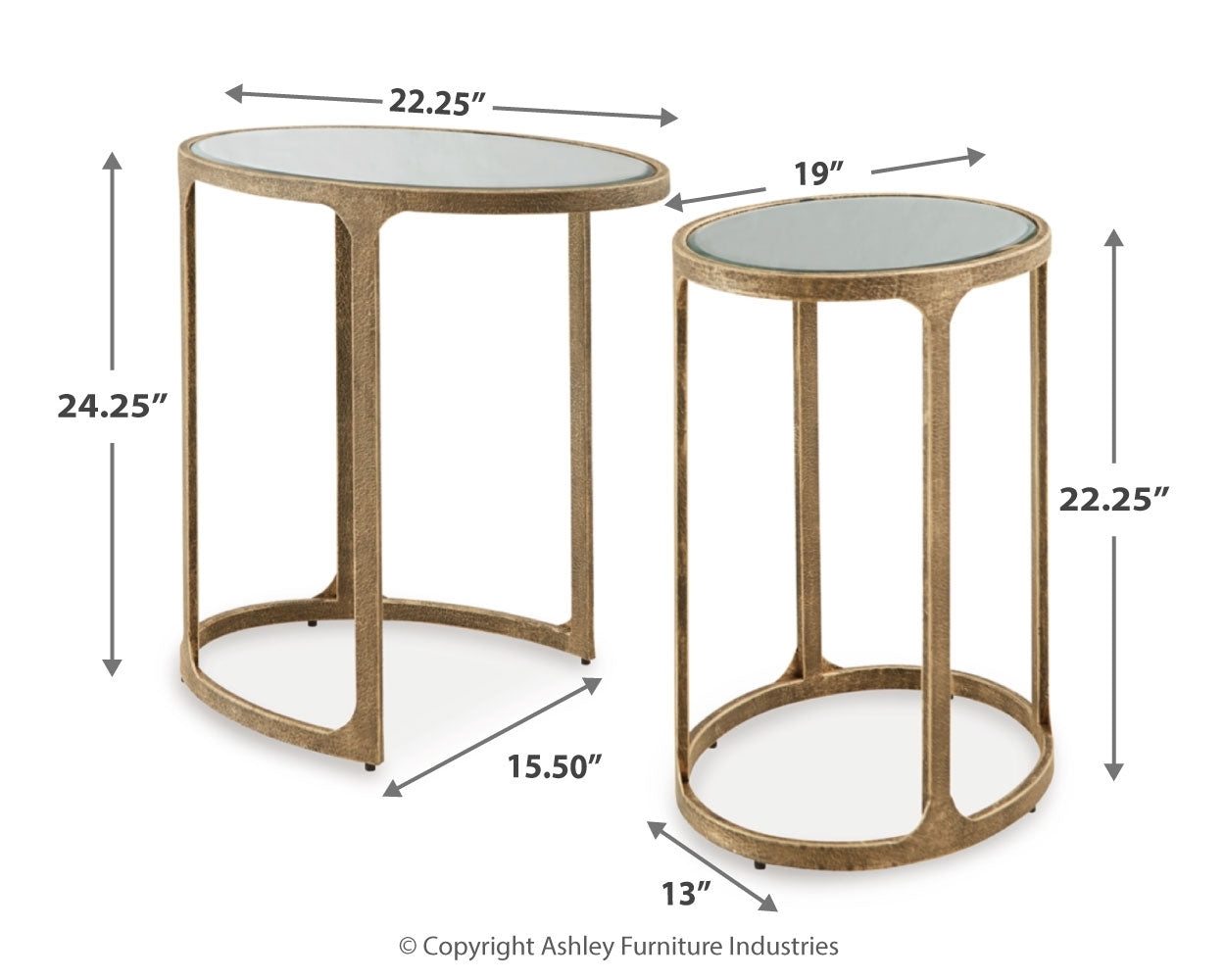 Irmaleigh Accent Table (Set of 2) - Tampa Furniture Outlet
