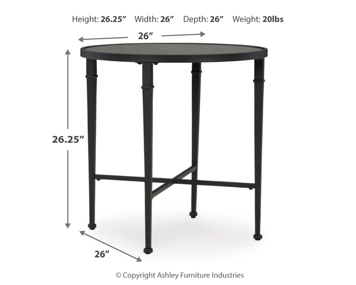 Cadeburg Accent Table - Tampa Furniture Outlet