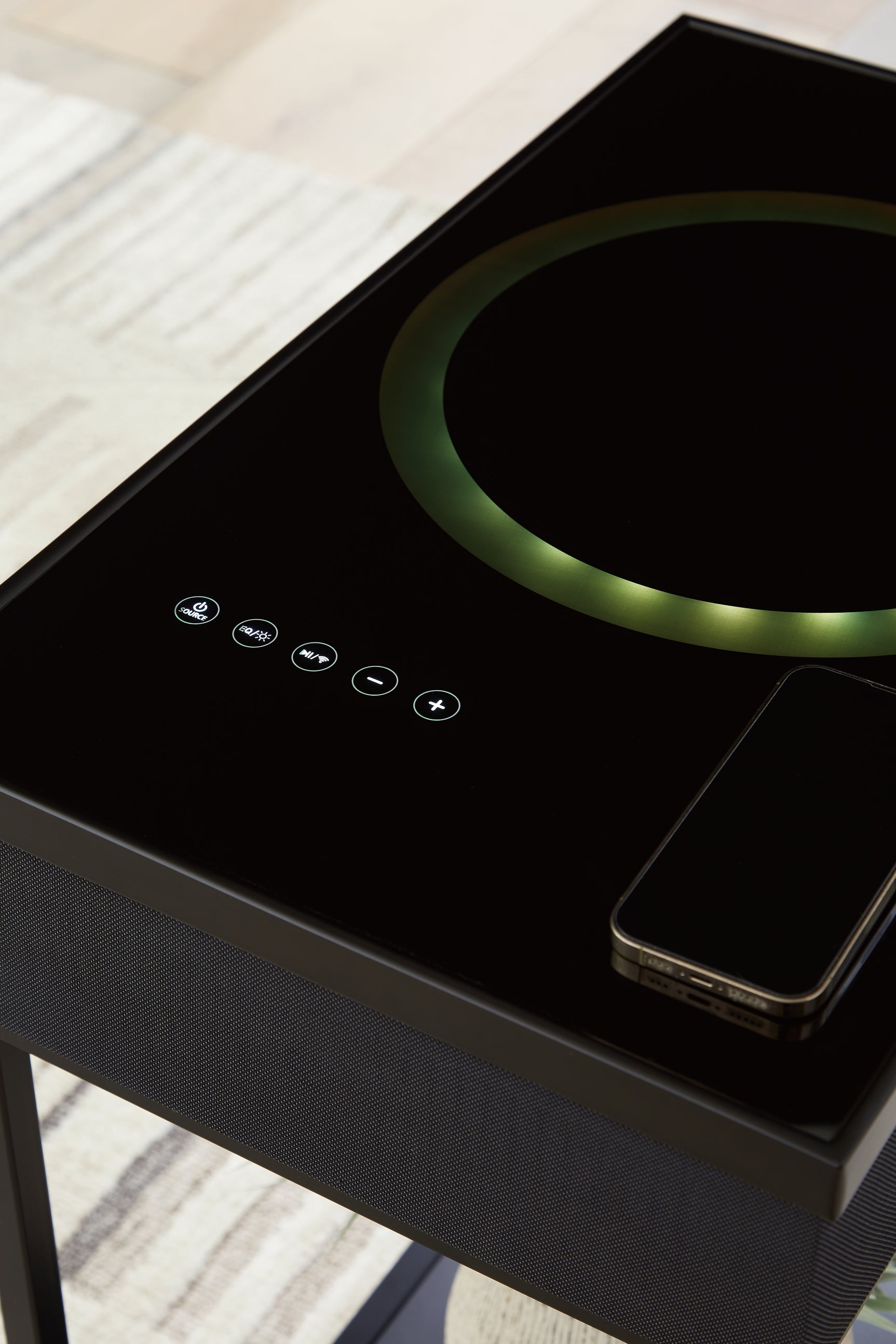 Gemmet Accent Table with Speaker - Tampa Furniture Outlet