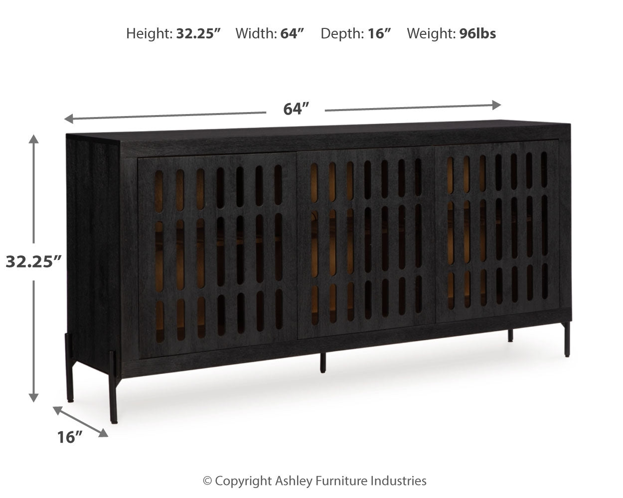 Vallisburg Accent Cabinet - Tampa Furniture Outlet