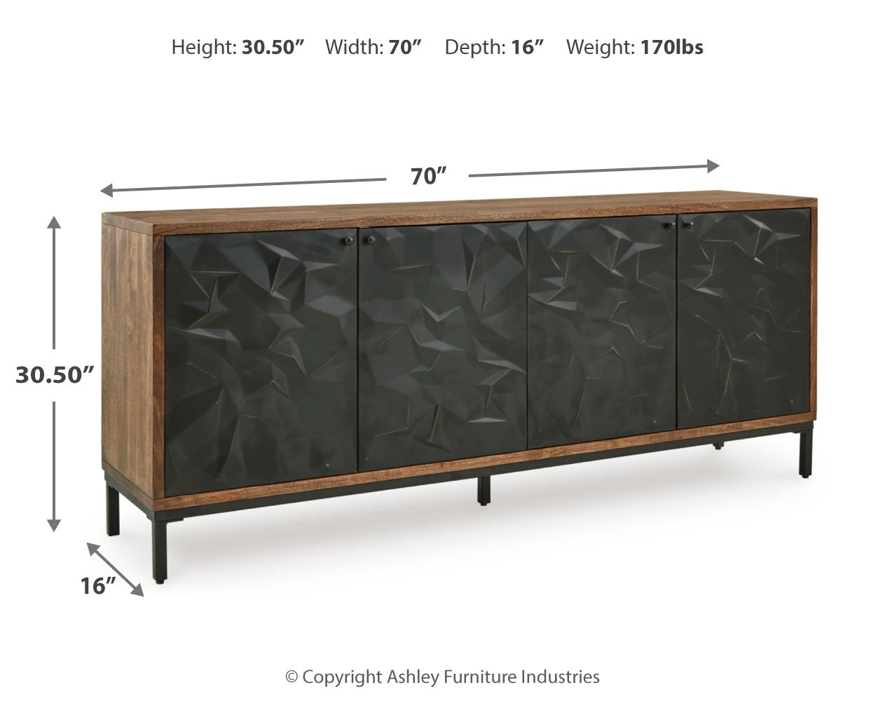 Dorannby Accent Cabinet - Tampa Furniture Outlet